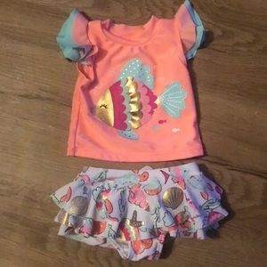 Baby girl bathing suit